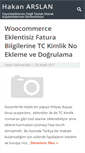 Mobile Screenshot of hakanarslan.net